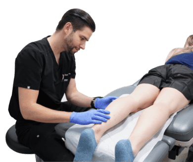 Is it normal to see blue veins in your legs? Color isn’t as important as size, shape, and symptoms. Here’s how to know when blue blood vessels need vein treatment. 